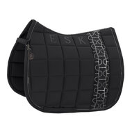 Eskadron zadeldek dressuur Big Square Softshell Platinum &#039;25 Black Full