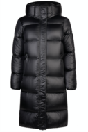 Pikeur QUILTED lange winterjas  8025 Athleisure Zwart