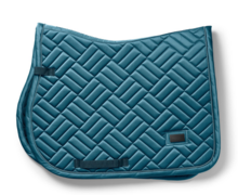 Equestrian Stockholm zadeldek  - MODERN- Teal Blue Jump PONY