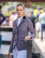 Equestrian Stockholm Classic wedstrijd jas Dark Violet 
