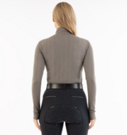 ANKY mockneck shirt Silver- lange mouw