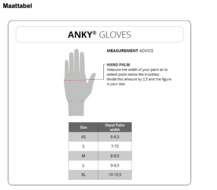 ANKY Technical handschoenen Zwart 