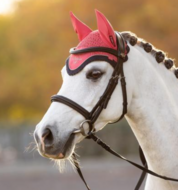 Le Mieux CLASSIC vliegenoortje Cranberry mt full