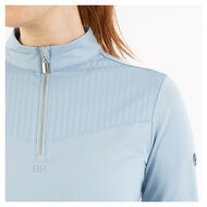 BR half zip-up pullover Jara Ashley Blue