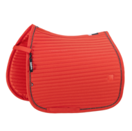 Eskadron Dynamic &#039;25 zadeldek dressuur Sparkle Crystal Poppy Red Full