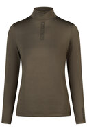 Pikeur STRASS  shirt 8273 deep khaki