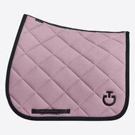 Cavalleria Toscana Diamond Quilted Jersey Dressuur GRAPE SHAKE met zwart logo