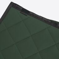 Cavalleria Toscana Diamond Quilted Jersey Dressuur Jungle Green met zwart logo