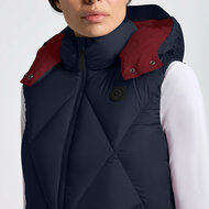 Cavalleria toscana Bodywarmer Navy met bordeaux
