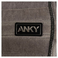 Anky zadelpad dressuur velvet Silver Full