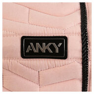 Anky zadelpad dressuur Suede Bridal Rose Full