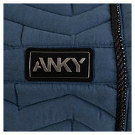 Anky zadelpad dressuur Suede Insignia Blue Full