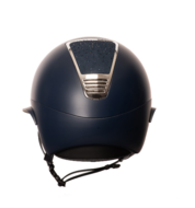 LAS Helmets Cap Opera Lady Visor Chrystal MATT Blue met trim Chromo