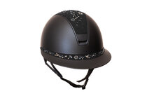 Samshield Miss Shield Cap 2.0 Shadow Matt Blue met Flower Swarovski Jewelry P.14
