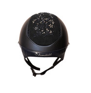Samshield Miss Shield Cap 2.0 Shadow Matt Blue met Flower Swarovski Jewelry P.14