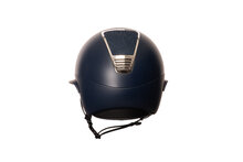 LAS Helmets Cap Opera Lady Visor Matt Navy met Cascata Navy en trim silver