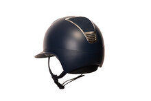 LAS Helmets Cap Opera Lady Visor Matt Navy met Cascata Navy en trim silver