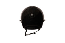 LAS Helmets Cap Opera Lady Visor Shiny Black met Cascata Black en trim black