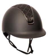 Samshield Cap 2.0 Shadow Matt Black met top Losange en trim Chrome Black  P.13