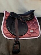 Equestrian Stockholm zadeldek Amber Rose Jump full