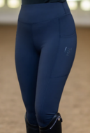 Equestrian Stockholm legging full seat ALL navy