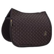 Eskadron Heritage &#039;25 zadeldek dressuur HIGHGLOSS CONTRAST Black Truffle Full