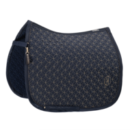 Eskadron Heritage &#039;25 zadeldek dressuur HIGHGLOSS CONTRAST Navy Full