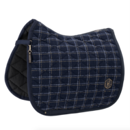 Eskadron Heritage &#039;25 zadeldek dressuur BOUCLE EMBLEM Navy Full