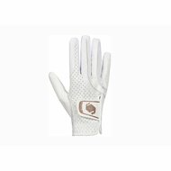 Samshield handschoenen SWAROVSKI wit  met rosegold