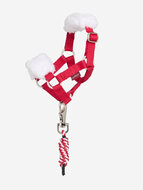 Le Mieux Toy pony Christmas halster Rood