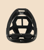 Flex-On Green Composite veiligheids beugel JUNIOR Zwart - Zwart - Zwart Ultragrip met Voetstop