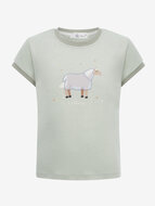 Le Mieux Mini Alex Tee shirt Pistachio Met Vlekken maat 7-8yr