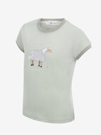 Le Mieux Mini Alex Tee shirt Pistachio Met Vlekken maat 7-8yr