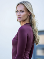 Equestrian Stockholm Dynamic top Purple night 