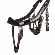 Presteq anatomisch Hoofdstel Fay Sport lakleder - bruin