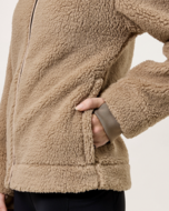 Equestrian Stockholm Teddy Fleece jas /vest Sand