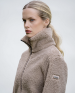 Equestrian Stockholm Teddy Fleece jas /vest Sand