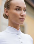 Equestrian Stockholm Revenew wedstrijd shirt KORTE mouw wit