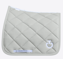 Cavalleria Toscana Diamond Quilted Jersey Dressuur BELGIAN BLOCK met wit logo 