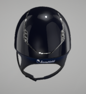 Samshield Cap 2.0 Shadow Glossy Blue met blazon Crystal fabric Blue P.20