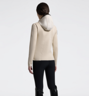 Cavalleria toscana  Hybrid Lightweigh/Tech Knit Hooded Jacket BEIGE/WHITE