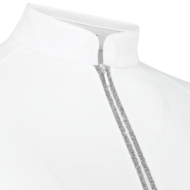 Kentucky Show shirt  Classic met Glitter korte mouwen Wit