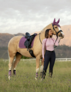 Le Mieux suede square zadeldekje  dressuur Mallow