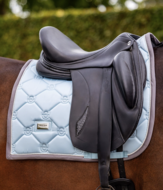 Equestrian Stockholm Ice Blue dressuur zadeldek 