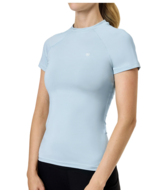 Equestrian Stockholm Dynamic korte mouw top ice blue 