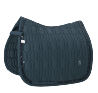 Eskadron zadeldek dressuur softshell jewel  classic 26 full - Ocean -