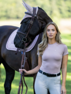 Equestrian Stockholm Dynamic korte mouw top Midsummer Blush