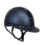 Samshield Miss Shield Cap 2.0 Shadow Matt Blue met Flower Swarovski Jewelry P.14