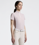 Cavalleria toscana SHORT SLEEVE TRAINING POLO IN JERSEY korte mouw violet ice 