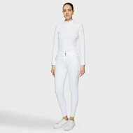 Samshield rijbroek CAPUCINE full grip White